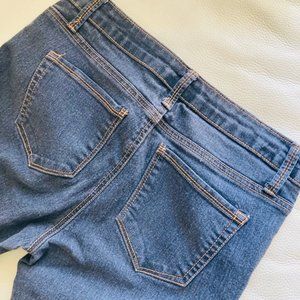 Papaya Gray Blue Skinny Jeans Sz 9